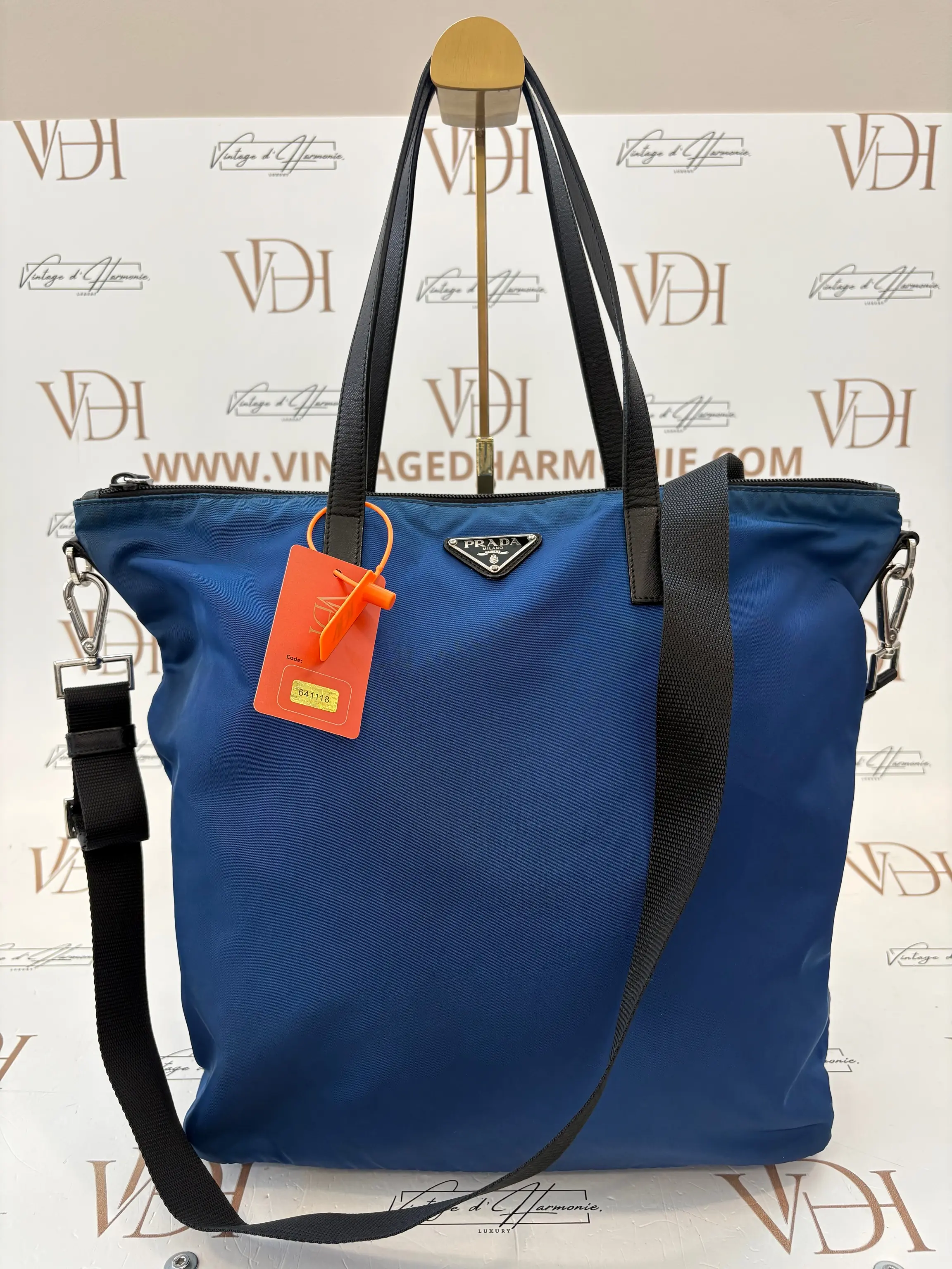 Prada 2way Blue